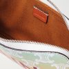 Triomphe Leather-Trimmed Logo-Print Coated-Canvas Messenger Bag - E1 Triomphe Leather-Trimmed Logo-Print Coated-Canvas Messenger Bag - E1