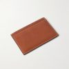 Logo-Debossed Leather Cardholder - BK