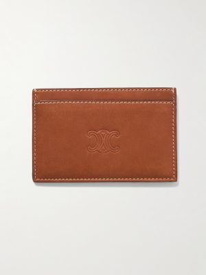 Logo-Debossed Leather Cardholder