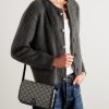 Folco Triomphe Small Leather-Trimmed Logo-Print Coated-Canvas Messenger Bag - OU Folco Triomphe Small Leather-Trimmed Logo-Print Coated-Canvas Messenger Bag - OU