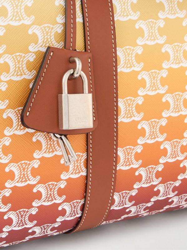 Medium Voyage Leather-Trimmed Logo-Print Coated-Canvas Holdall - CU Medium Voyage Leather-Trimmed Logo-Print Coated-Canvas Holdall - CU