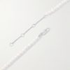 Silver-Tone Pearl Necklace - BK Silver-Tone Pearl Necklace - BK