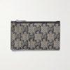 Triomphe Coated-Canvas Zipped Cardholder Triomphe Coated-Canvas Zipped Cardholder