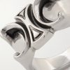 Triomphe Silver-Tone Ring - CU Triomphe Silver-Tone Ring - CU