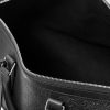 Medium Voyage Logo-Debossed Leather Holdall - E1
