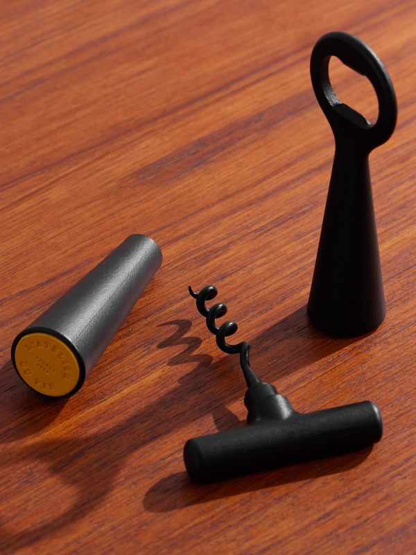 PVD-Coated Steel Bottle Opener Set - CU PVD-Coated Steel Bottle Opener Set - CU