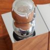 Bouchons Millésimés Set of Two Engraved Silver-Tone Wine Stoppers - E1