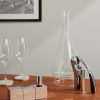 Bouchons Millésimés Set of Two Engraved Silver-Tone Wine Stoppers - OU