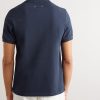 Slim-Fit Logo-Embroidered Cotton-Piqué Polo Shirt - BK Slim-Fit Logo-Embroidered Cotton-Piqué Polo Shirt - BK