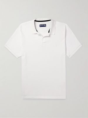 Logo-Embroidered Cotton-Piqué Polo Shirt Logo-Embroidered Cotton-Piqué Polo Shirt
