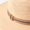 Naoki Webbing-Trimmed Straw Hat - CU Naoki Webbing-Trimmed Straw Hat - CU
