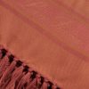 Fringed Striped Cotton Towel - CU Fringed Striped Cotton Towel - CU