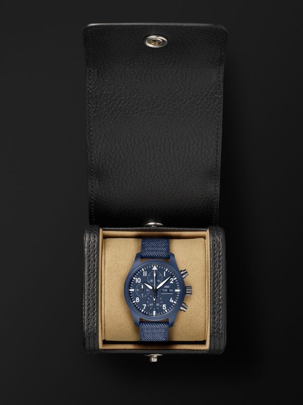 Pilot’s Top Gun Oceana Automatic Chronograph 41.9mm Ceramic, Webbing and Rubber Watch, Ref. No. IW389404 - E3