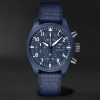 Pilot’s Top Gun Oceana Automatic Chronograph 41.9mm Ceramic, Webbing and Rubber Watch, Ref. No. IW389404