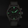 Pilot's Top Gun Mojave Desert Automatic Chronograph 41.9mm Ceramic, Rubber and Grosgrain Watch, Ref. No. IW389402 - E5 Pilot's Top Gun Mojave Desert Automatic Chronograph 41.9mm Ceramic, Rubber and Grosgrain Watch, Ref. No. IW389402 - E5