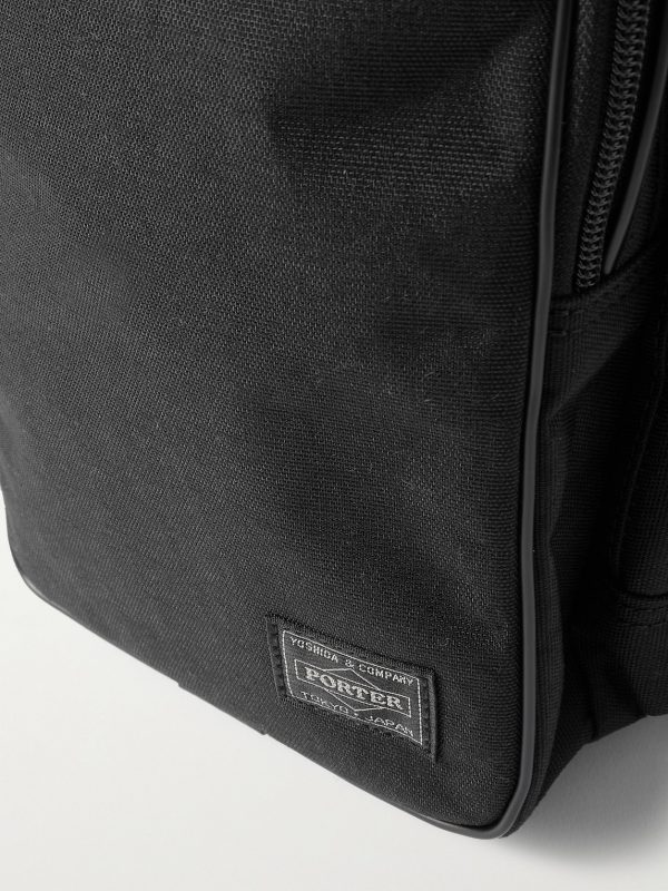 Hybrid Sling Logo-Appliquéd Canvas Backpack - CU