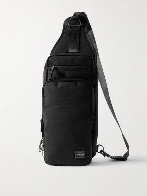 Hybrid Sling Logo-Appliquéd Canvas Backpack Hybrid Sling Logo-Appliquéd Canvas Backpack
