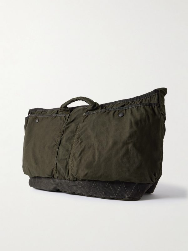 Crag L Canvas Messenger Bag - BK Crag L Canvas Messenger Bag - BK
