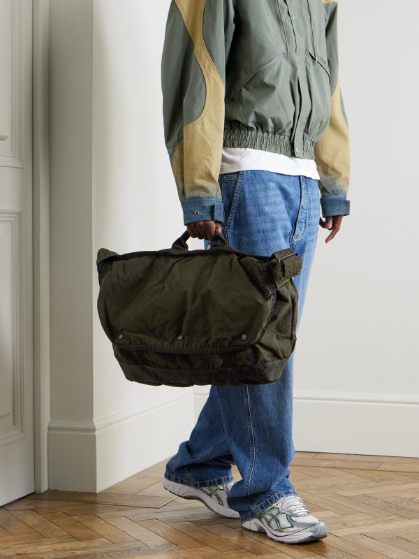 Crag L Canvas Messenger Bag - OU Crag L Canvas Messenger Bag - OU