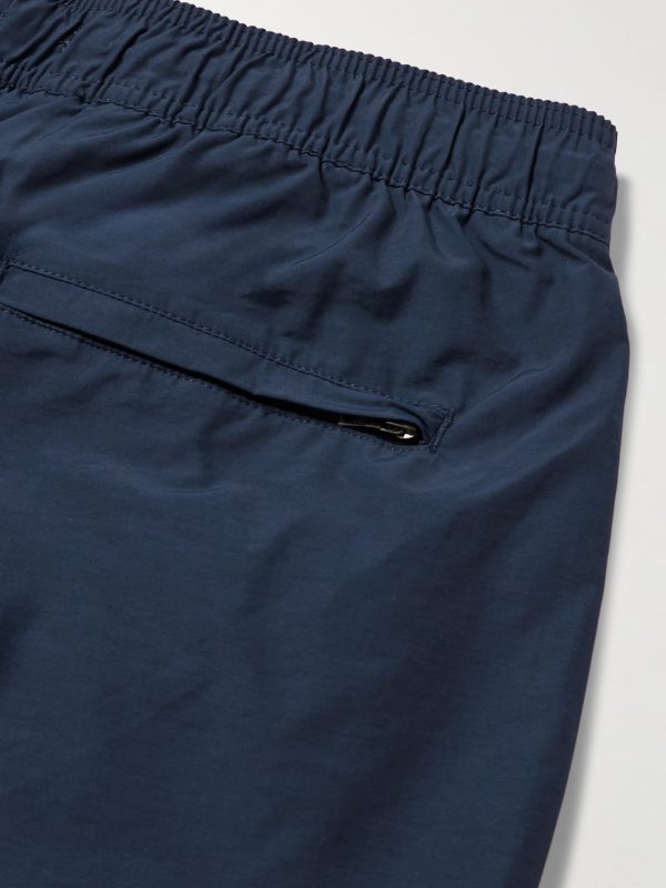 Charles Straight-Leg Mid-Length Swim Shorts - CU Charles Straight-Leg Mid-Length Swim Shorts - CU