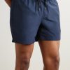Charles Straight-Leg Mid-Length Swim Shorts - OU Charles Straight-Leg Mid-Length Swim Shorts - OU