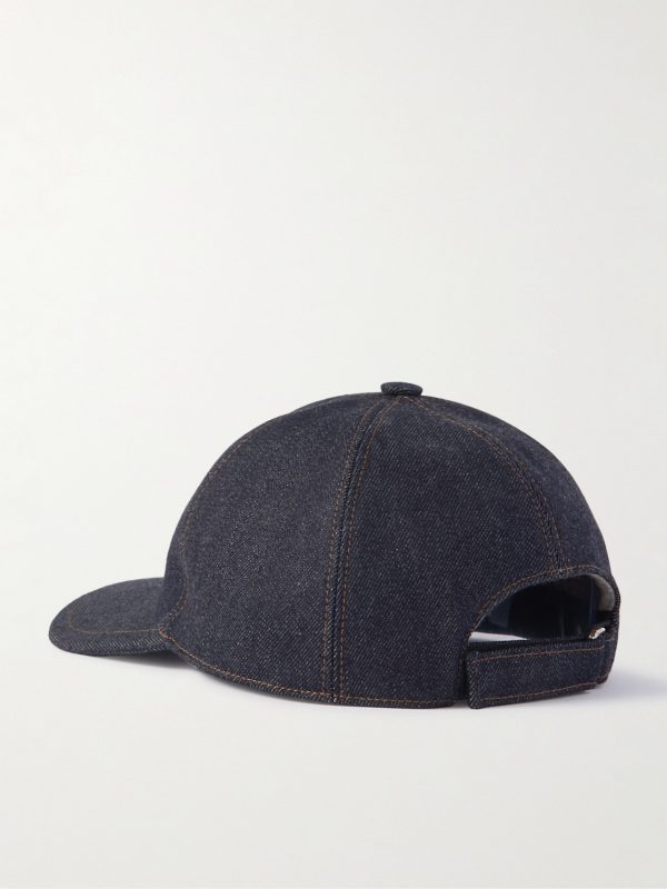 Logo-Embroidered CashDenim® Baseball Cap - BK Logo-Embroidered CashDenim® Baseball Cap - BK