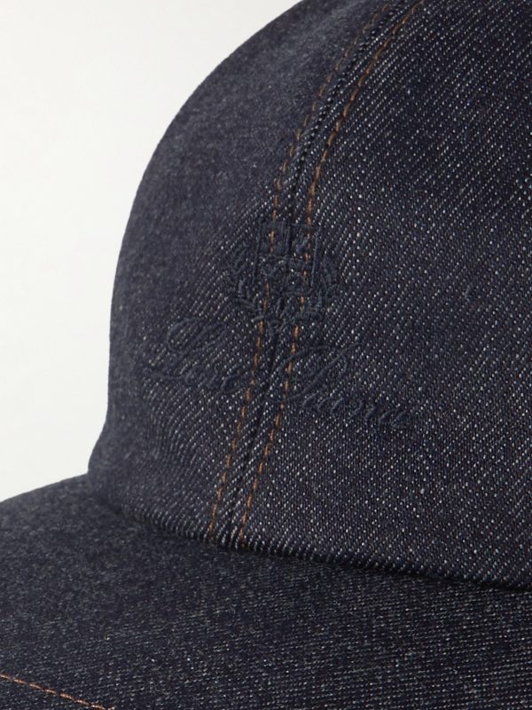 Logo-Embroidered CashDenim® Baseball Cap - CU Logo-Embroidered CashDenim® Baseball Cap - CU