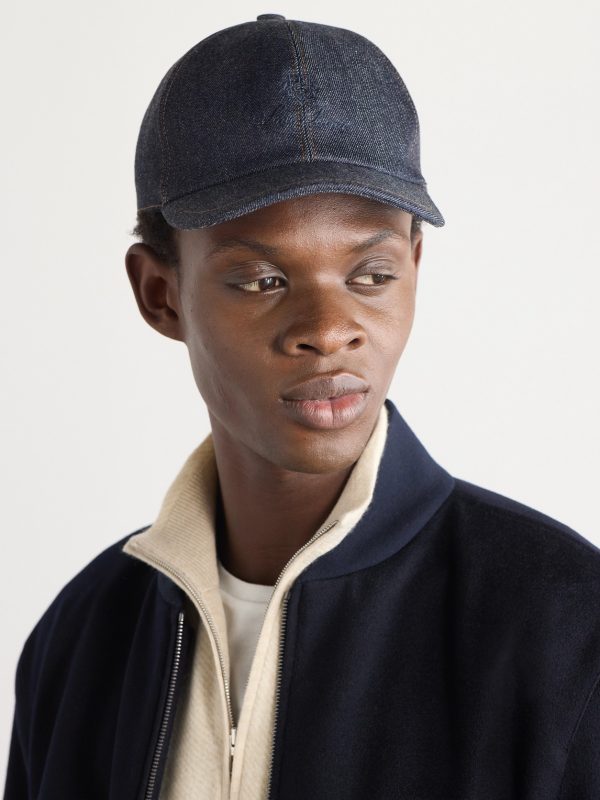 Logo-Embroidered CashDenim® Baseball Cap - OU Logo-Embroidered CashDenim® Baseball Cap - OU