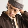 Logo-Appliquéd Herringbone Cotton-Blend and Ribbed-Knit Beanie - OU Logo-Appliquéd Herringbone Cotton-Blend and Ribbed-Knit Beanie - OU