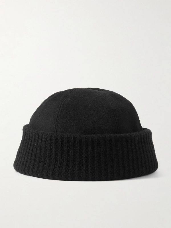 Logo-Appliquéd Storm System® Cashmere Beanie - BK Logo-Appliquéd Storm System® Cashmere Beanie - BK