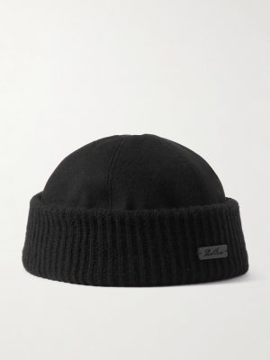 Logo-Appliquéd Storm System® Cashmere Beanie Logo-Appliquéd Storm System® Cashmere Beanie