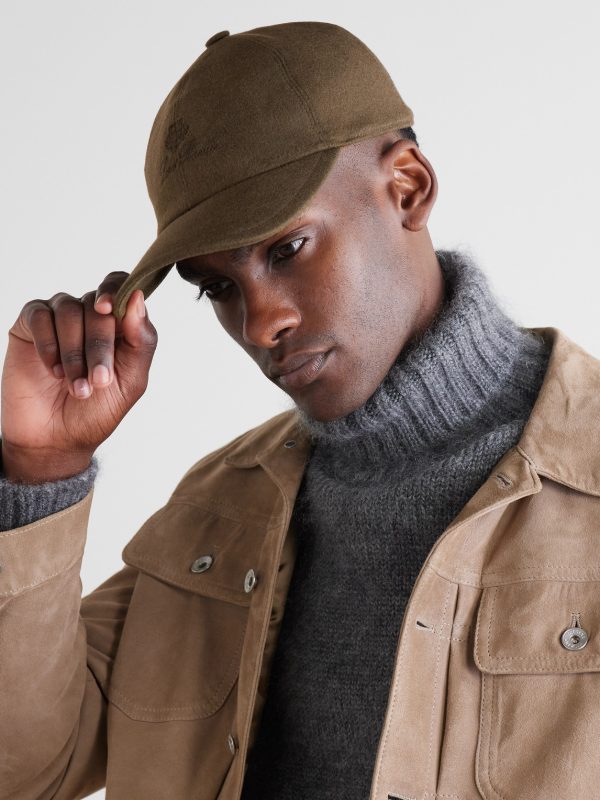Logo-Embroidered Storm System® Cashmere Baseball Cap - OU Logo-Embroidered Storm System® Cashmere Baseball Cap - OU