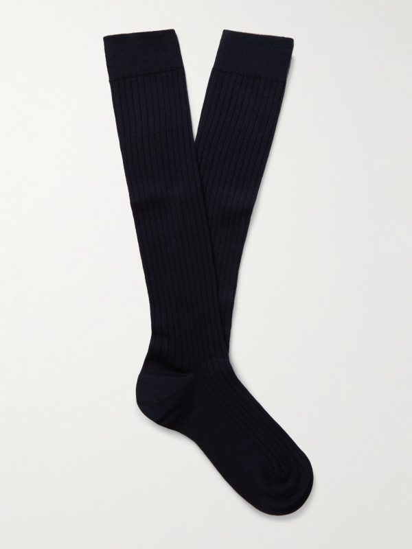 Ribbed-Knit Socks Ribbed-Knit Socks