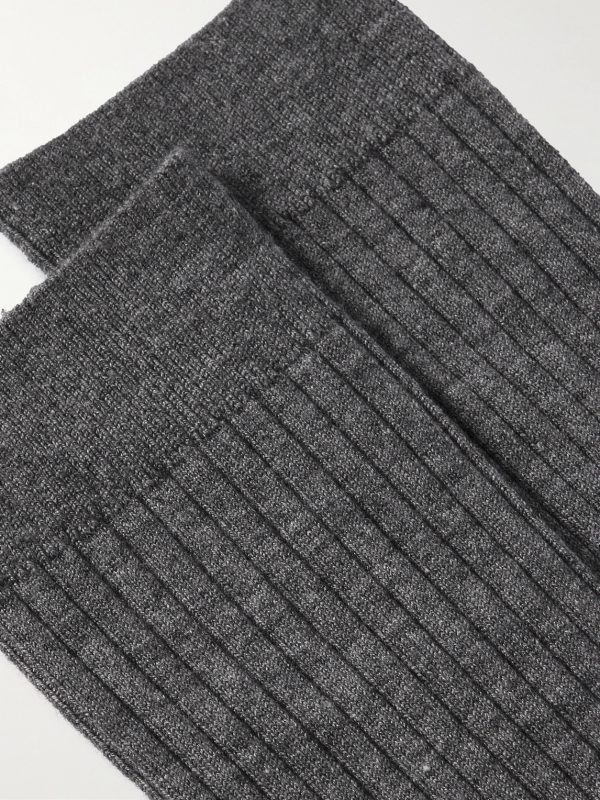 Ribbed-Knit Socks - CU
