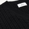 Cable-Knit Wool Sweater Vest - CU