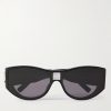 Round-Frame Acetate and Silver-Tone Sunglasses Round-Frame Acetate and Silver-Tone Sunglasses