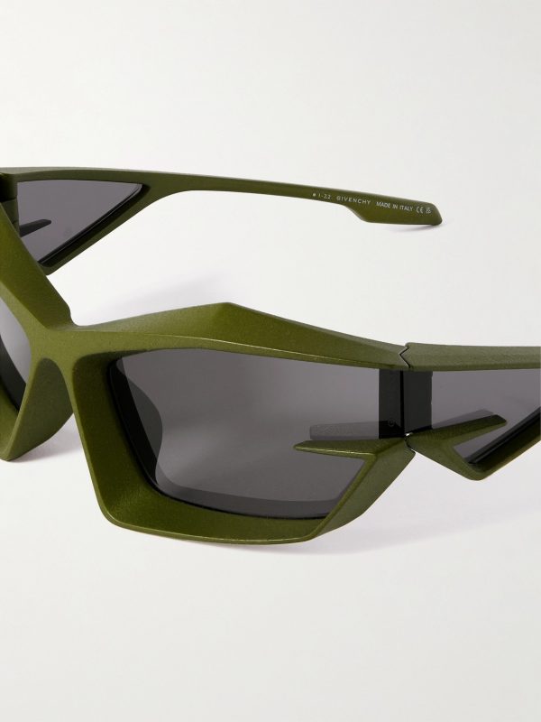 Injected Cat-Eye Acetate Sunglasses - CU Injected Cat-Eye Acetate Sunglasses - CU