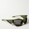 Injected Cat-Eye Acetate Sunglasses - FR Injected Cat-Eye Acetate Sunglasses - FR