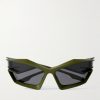 Injected Cat-Eye Acetate Sunglasses Injected Cat-Eye Acetate Sunglasses