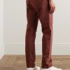 Samuel Straight-Leg Cotton-Blend Twill Chinos - BK Samuel Straight-Leg Cotton-Blend Twill Chinos - BK