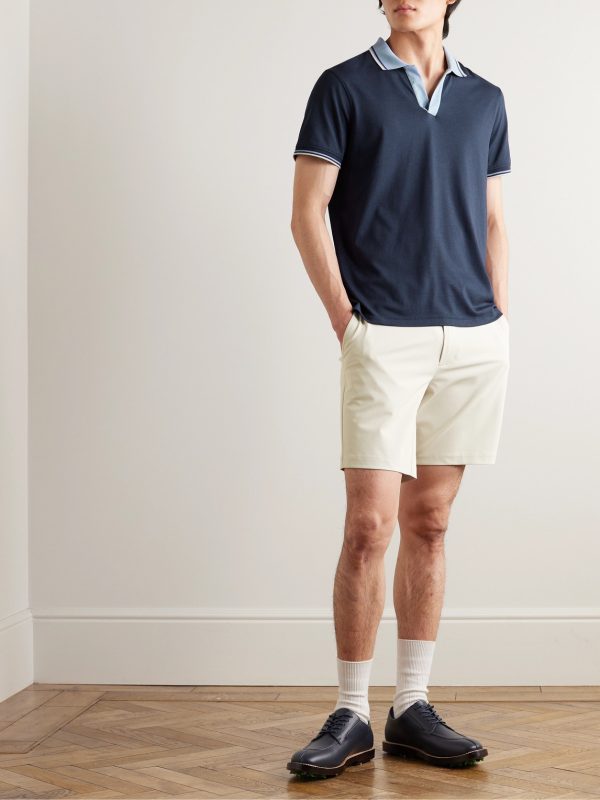 + G/FORE Golf Straight-Leg Tech-Twill Shorts - OU