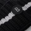 Kilian Logo-Appliquéd Striped Ribbed Cashmere Ski Beanie - CU