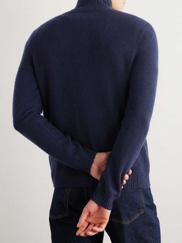 Dexter Wool and Cashmere-Blend Zip-Up Ski Mid-Layer - BK Dexter Wool and Cashmere-Blend Zip-Up Ski Mid-Layer - BK