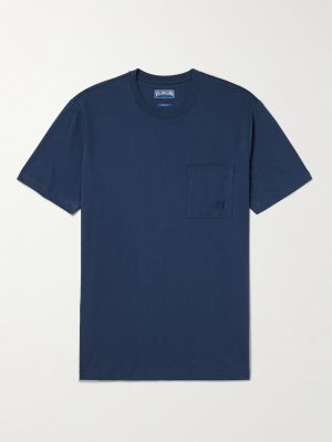 Titan Slim-Fit Logo-Embroidered Cotton-Jersey T-Shirt