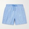 Moorea Straight-Leg Mid-Length ECONYL® Swim Shorts Moorea Straight-Leg Mid-Length ECONYL® Swim Shorts