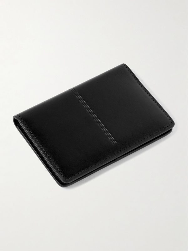 Cassandre Leather Bifold Wallet - BK Cassandre Leather Bifold Wallet - BK