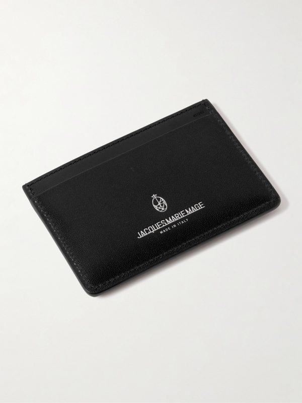 Theodore Leather Cardholder - BK