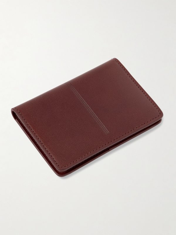 Cassandre Leather Bifold Wallet - BK Cassandre Leather Bifold Wallet - BK