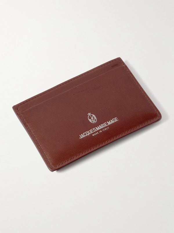 Theodore Leather Cardholder - BK Theodore Leather Cardholder - BK