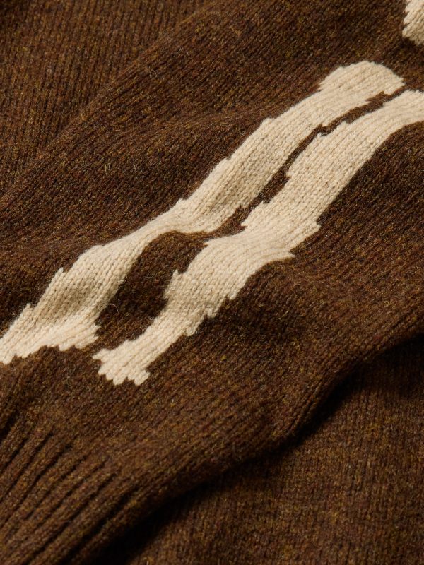 Oversized Intarsia Wool Sweater - CU